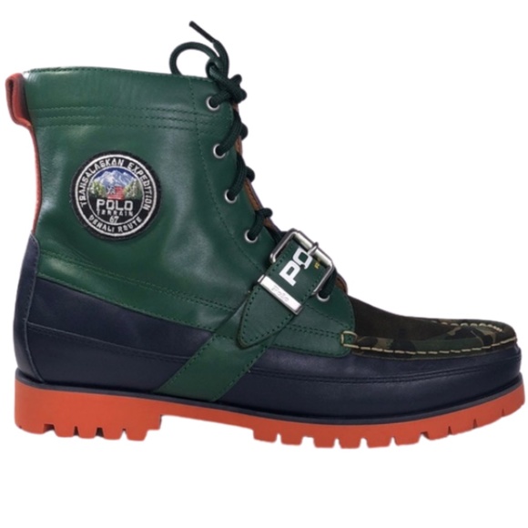 Ralph Lauren Polo Sport Boots Brand New 